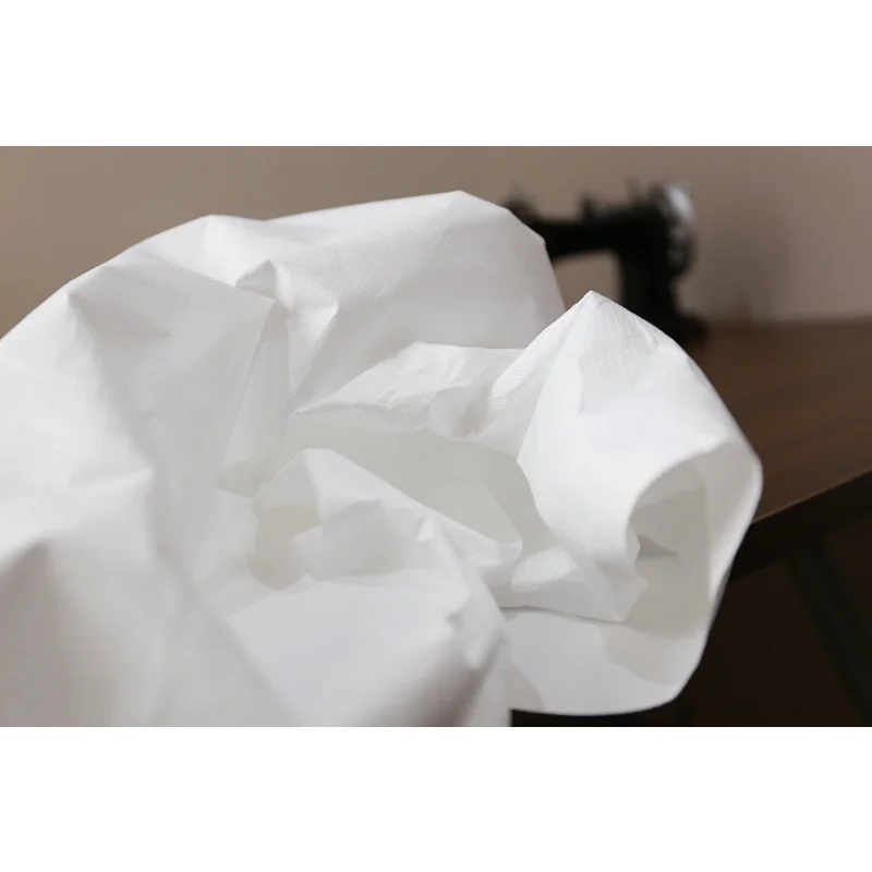 DuPont Paper Fabric Washable Tear Resistant Waterproof Isolated Clothing Outerwear Designer Diy Sewing Materials Wholesale Cloth