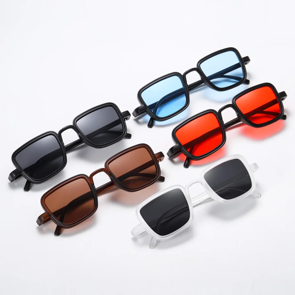 

Sunglasses for Men Summer Outdoor Fashion Trendy Creative Beach Shades Eyeglasses Sturdy Lightweight Party Clothes Decoration