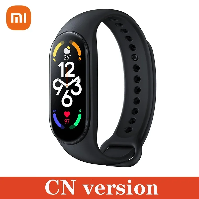 

Original Xiaomi Mi Band 7 Blood Oxygen 1.62″ AMOLED Screen Fitness Bracelet band7 Fitness Traker Heart Rate Monitor Xiaomi