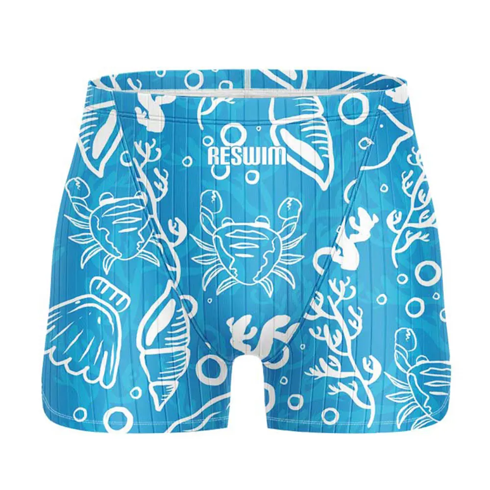 New Men’s Swim Jammer Swimsuit Shorts Athletic Training Summer Boy’s Beach Tights Swimwear Quick Dry Swimming Trunks Surf Pants 5 New Men's Swim Jammer Swimsuit Shorts Athletic Training Summer Boy's Beach Tights Swimwear Quick Dry Swimming Trunks Surf Pants 5