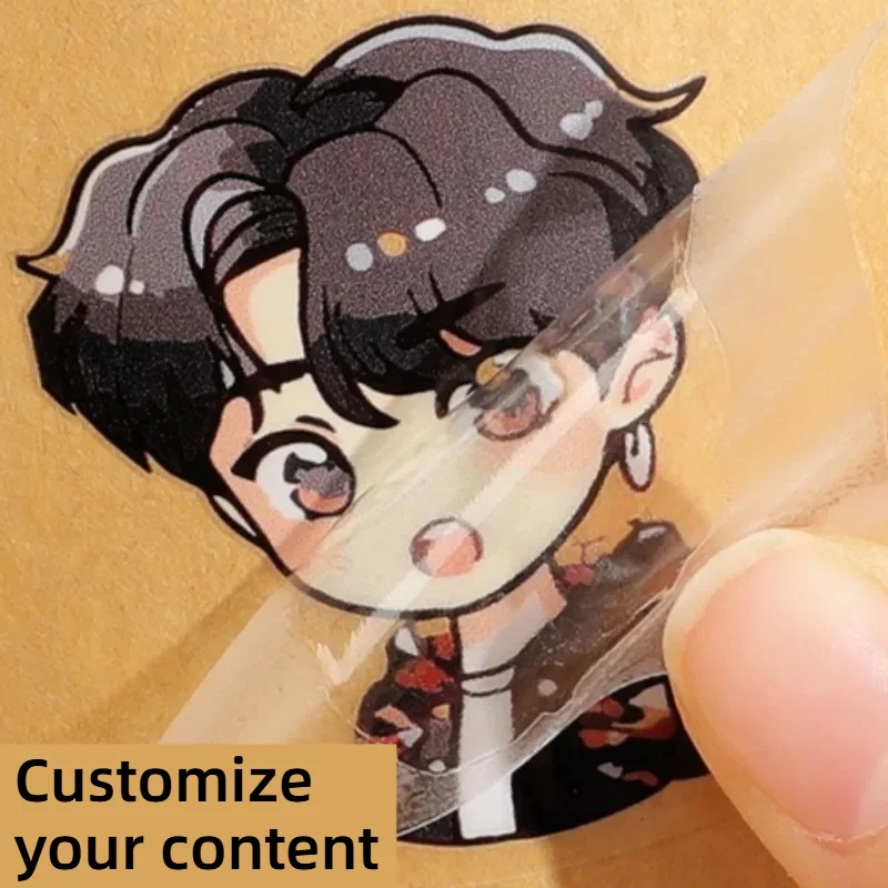 

7cm 200 Pcs Gold Silver Crystal Sticker Waterproof Glitter Sticker Used for Wedding Party Invitation Decoration