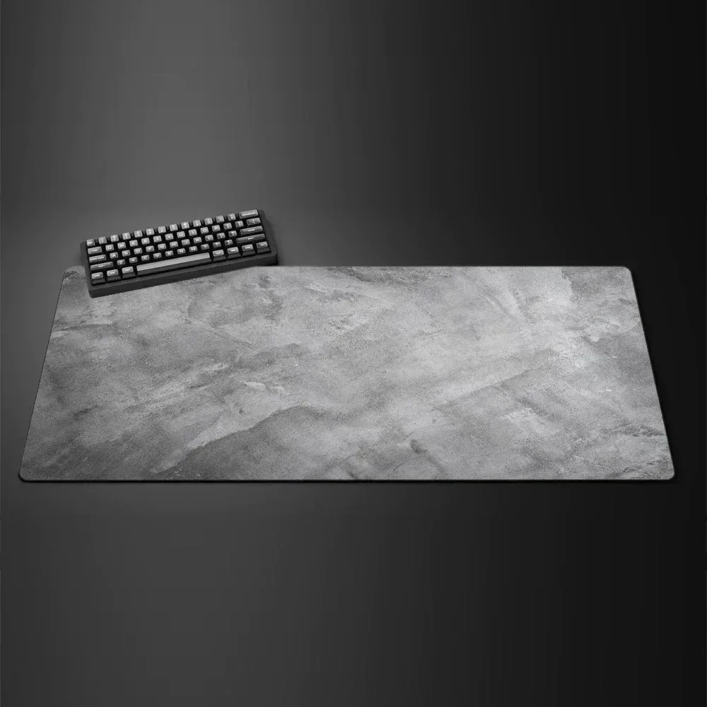 Large Game Mouse Pad XXL Grey Series Desk Mats Non-slip Rubber Carpet for Office Laptop Notebook PC Mice Keyboard Mat