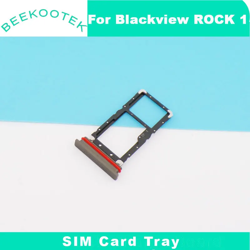 Original Blackview Rock 5 Rock 1 Rock 2 Rock 3 SIM Card Tray SIM TF Card Holder Tray Card Slot Adapter For Blackview ROCK 2 Pro