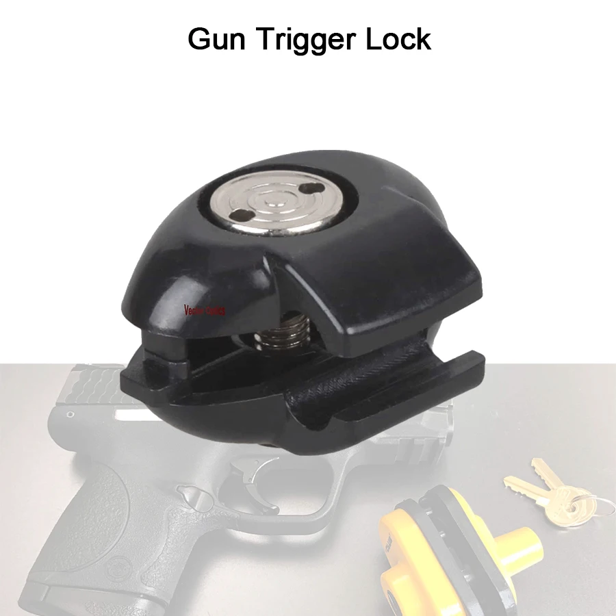 Vector Optics Gun Trigger Lock Safety ABS Key Locks for Firearms Pistol Air Rifle Shotgun Accessory can be Wholesales