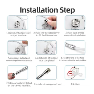 Aoko 3 in 1ダイヤモンドマイクロダーマブレイズビューティーマシン真空吸引ツール水スプレー顔の湿った顔の剥離皮膚の剥離 8ベストセールスダイヤモンド皮膚障害マシン-3