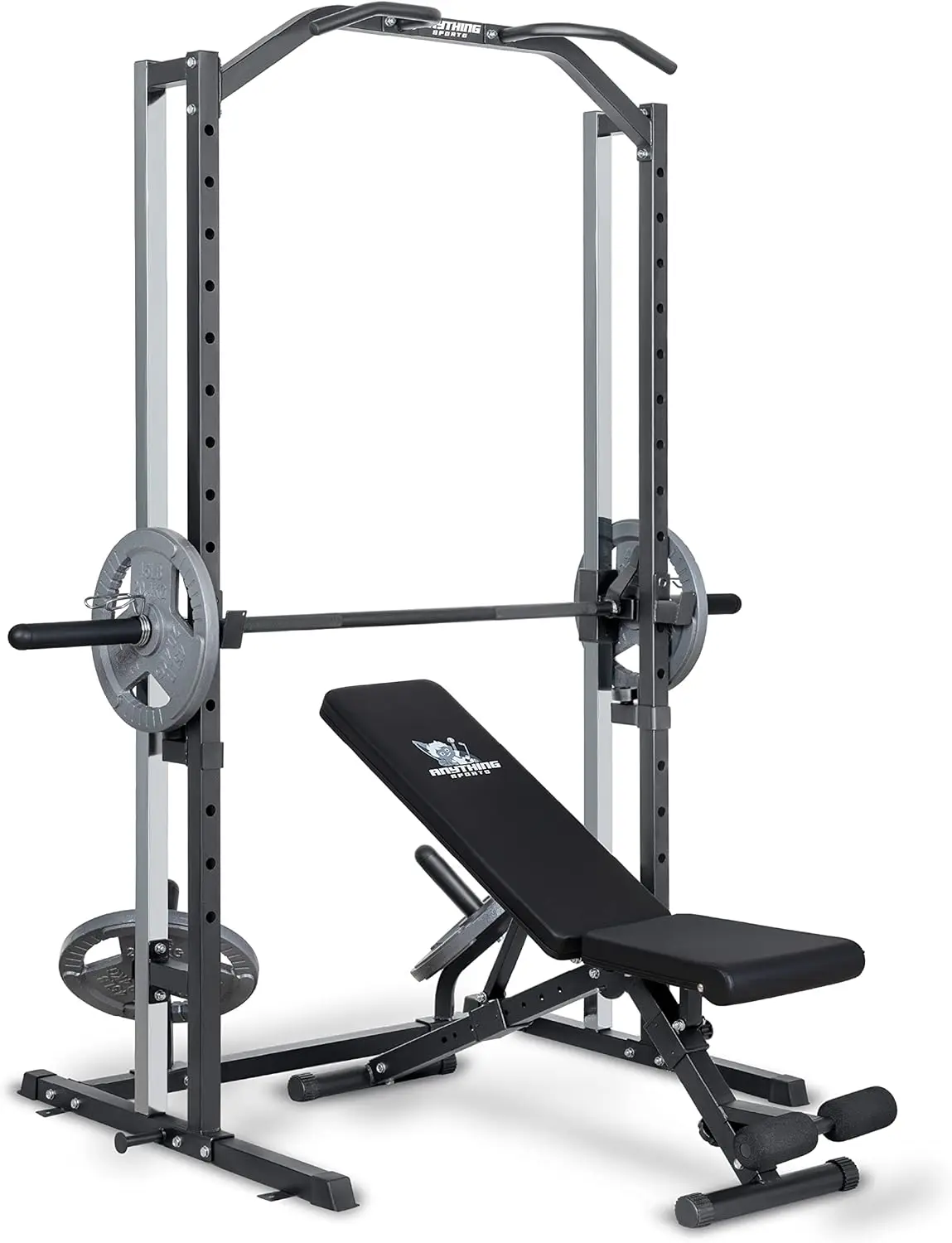 Smith Machine with Adjustable Bench