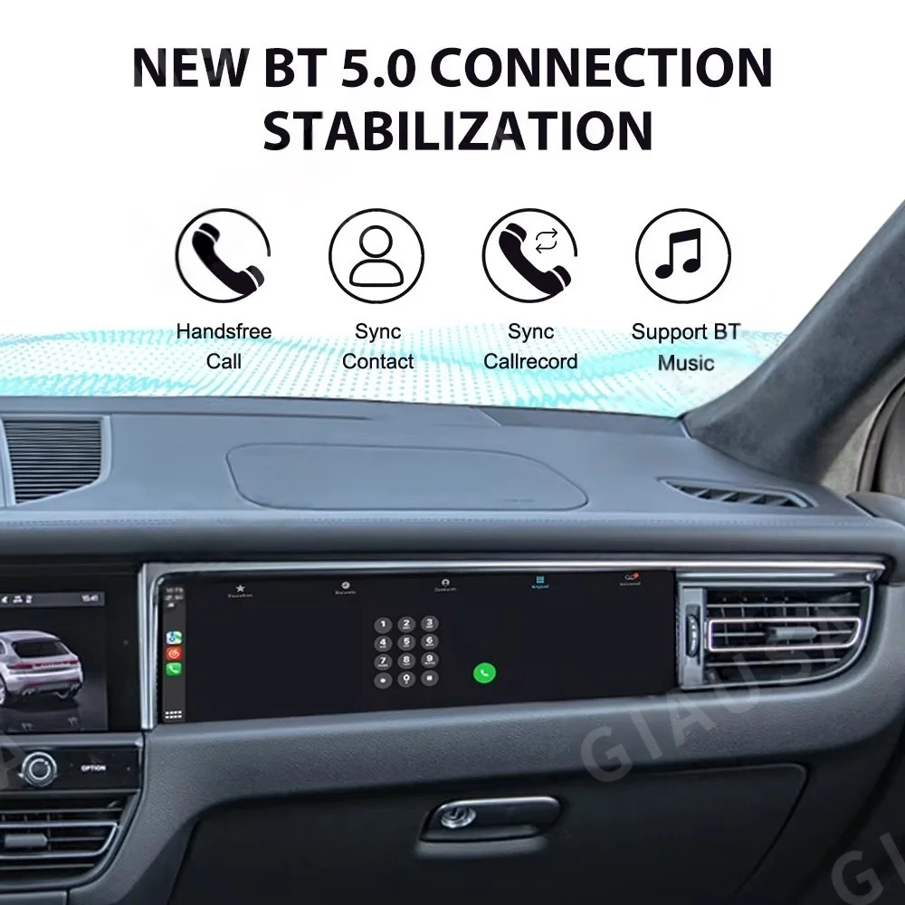 

Android Car Multimedia Player For Porsche Macan 2017-2023 Navigation Co-pilot Entertainment Passenger LCD HD Screen 15" Carplay