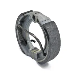 Motorcycle Front Rear Wheel Brake Shoes Drum Brakes Parking Shoe Replacement for PW50 PW 50 Y‑Zinger 1981‑2009