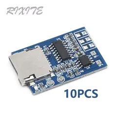 10PCS GPD2846A TF Card MP3 Decoder Board 2W Amplifier Module for Arduino GM Power Supply Module