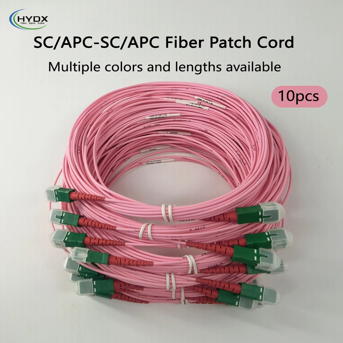 

10 шт. оптоволоконных патч-кордов 1-8,8 м, 2,0 мм SC/APC-SC/APC G652D, симплексный режим, для FTTR, доступны разные цвета, оптовая продажа от производителя