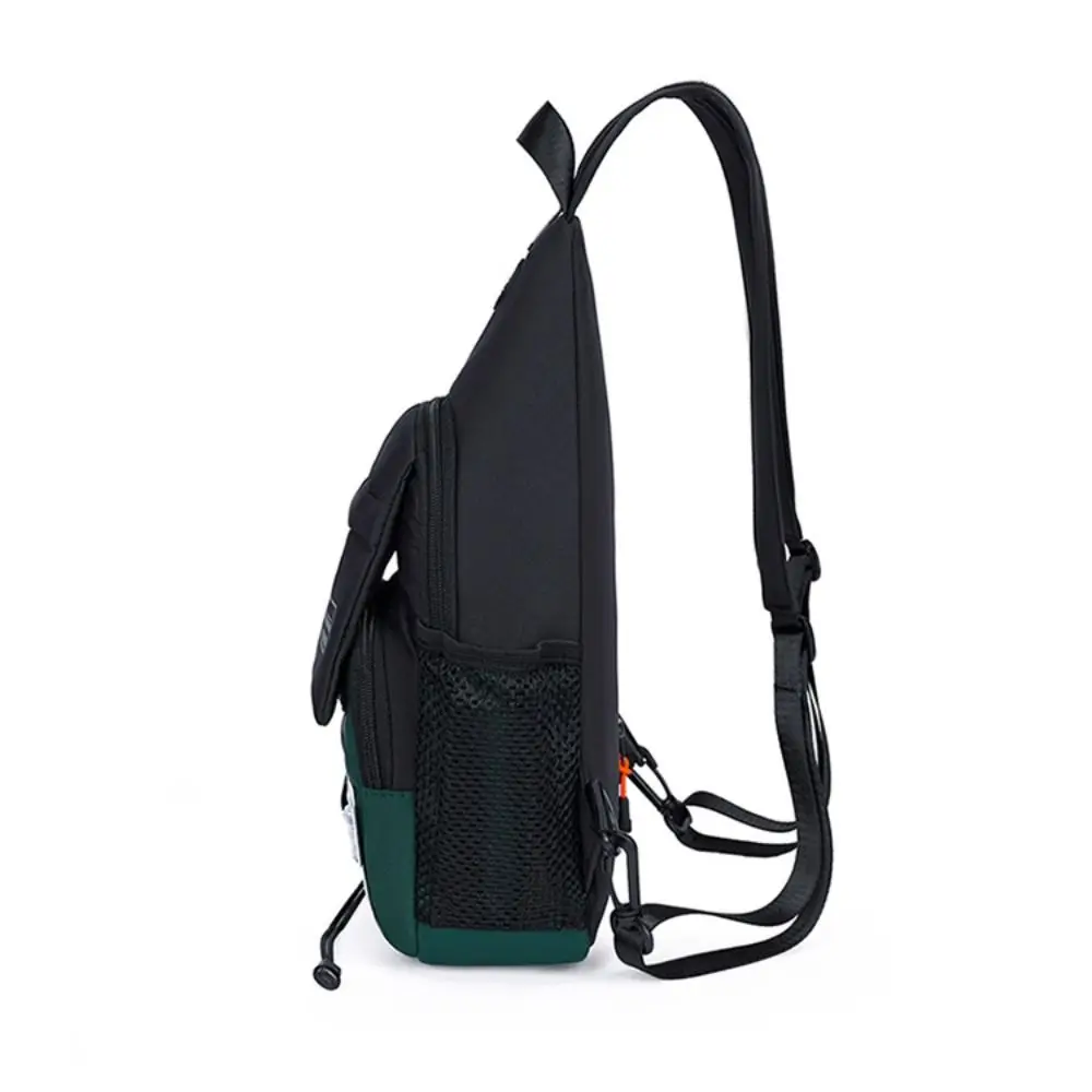 

Fashion Oxford Men Chest Bag Multifunctional Large Capacity Sling Backpack 2 in 1 Shoulder Bag Men Crossbody Bag Business