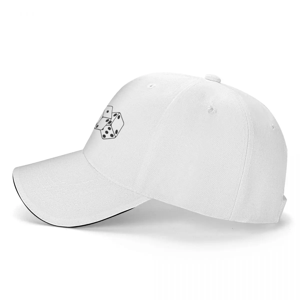 Pastel dice - ACAB / 1312 white and black Baseball Cap Hip Hop fishing hat Luxury Man Hat Baseball Men Women's