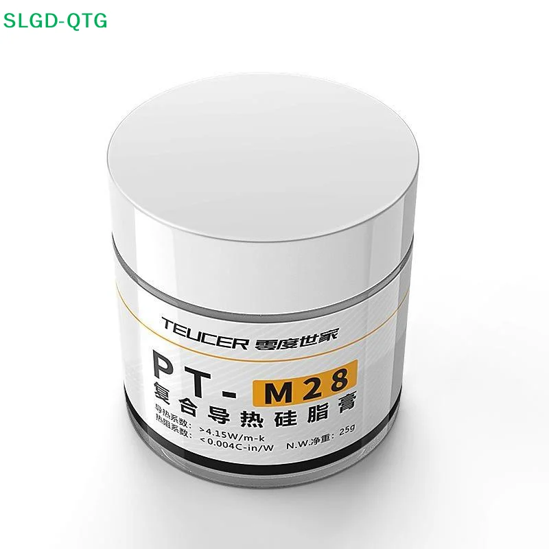 HOT [New] PT-M28 Thermal Grease Composite Thermal Conductive Silicone Grease Heat Sink Computer CPU Thermal Plaster