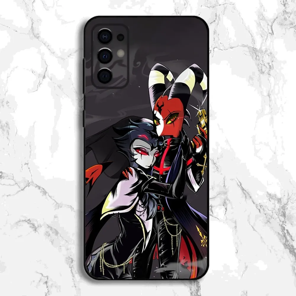 H-Helluva Boss Phone Case For Samsung S24,S21,S22,S23,S30,Ultra,S20,Plus,Fe,Lite,Note,10,9,5G Black Soft Cover
