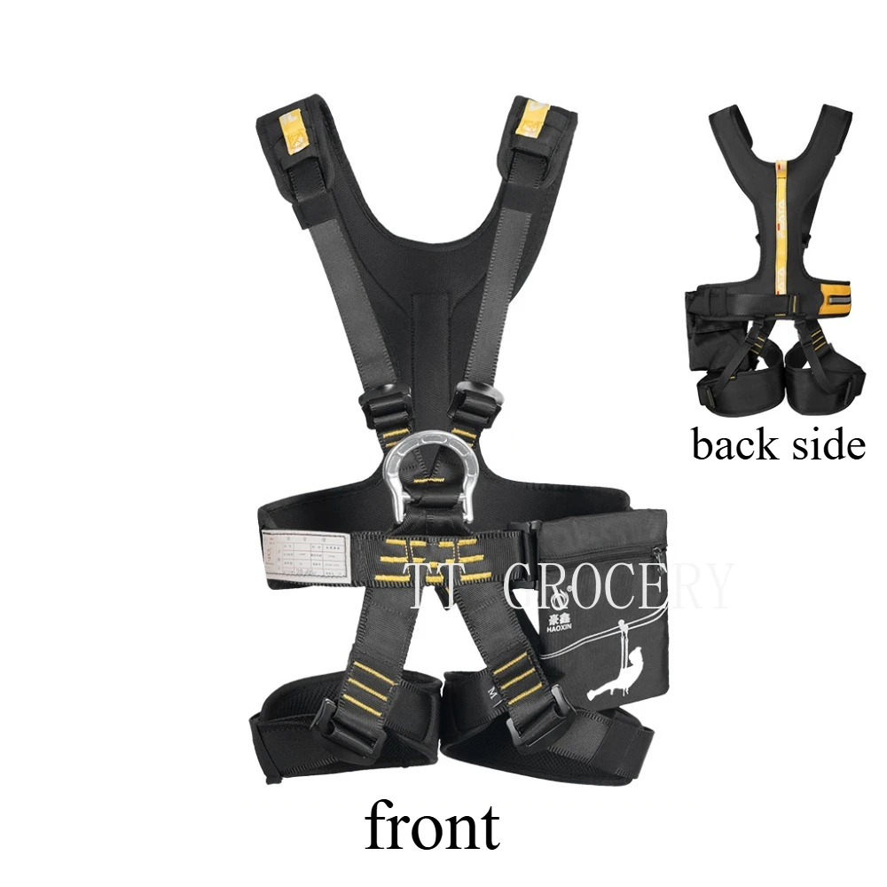 

Adult & Kids' 5-Point Safety Harness Durable Outdoor Gear for Jungle Trekking Climbing & Expansion Training Adjustable Straps