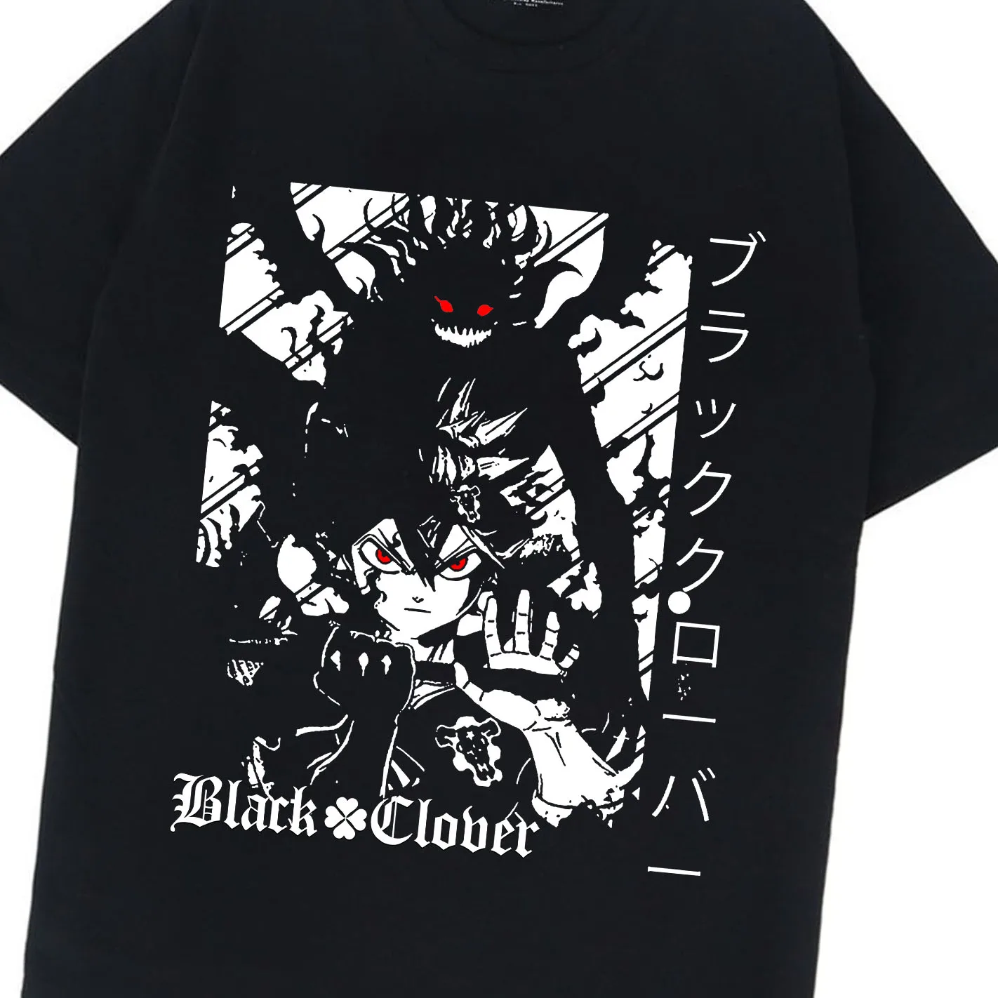 T-shirt  Distro Anime Black Clover Devil Asta Murah keren DRYCO