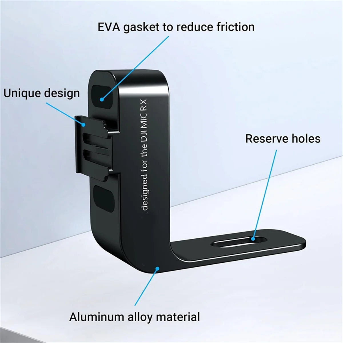 Крепление для холодного башмака SMIEA для Insta360 X4 X3 X2, подставка для микрофона DJI Mic RX и аксессуары для улучшенной записи звука