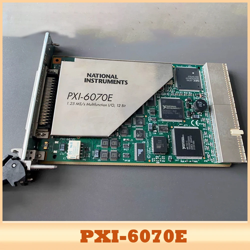 

Для многофункциональной карты сбора данных NI PXI-6070E