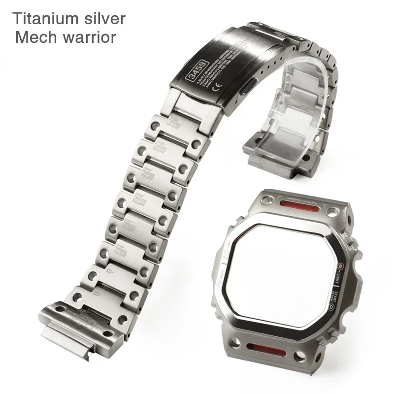 5600 5610 Titanium Alloy GMW-B5000 5035 Mod Kit For Casioak Watch