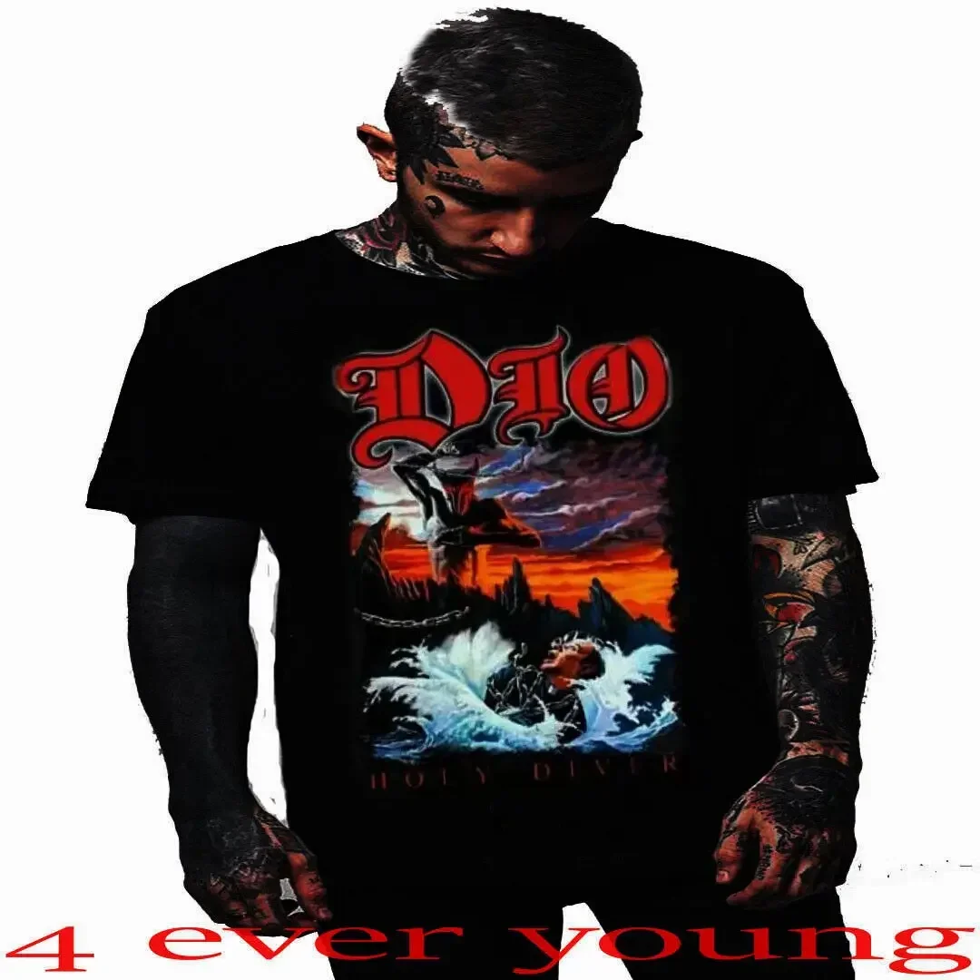 DIO HOLLY DIVER THE CLASSIC ROCK PUNK ROCK T SHIRTS