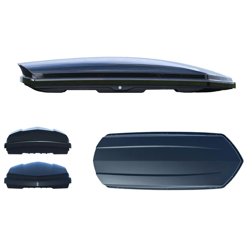 Aerodynamic Car Roof Box 680L Waterproof Large Capacity Rooftop Storage Carrier for Travel