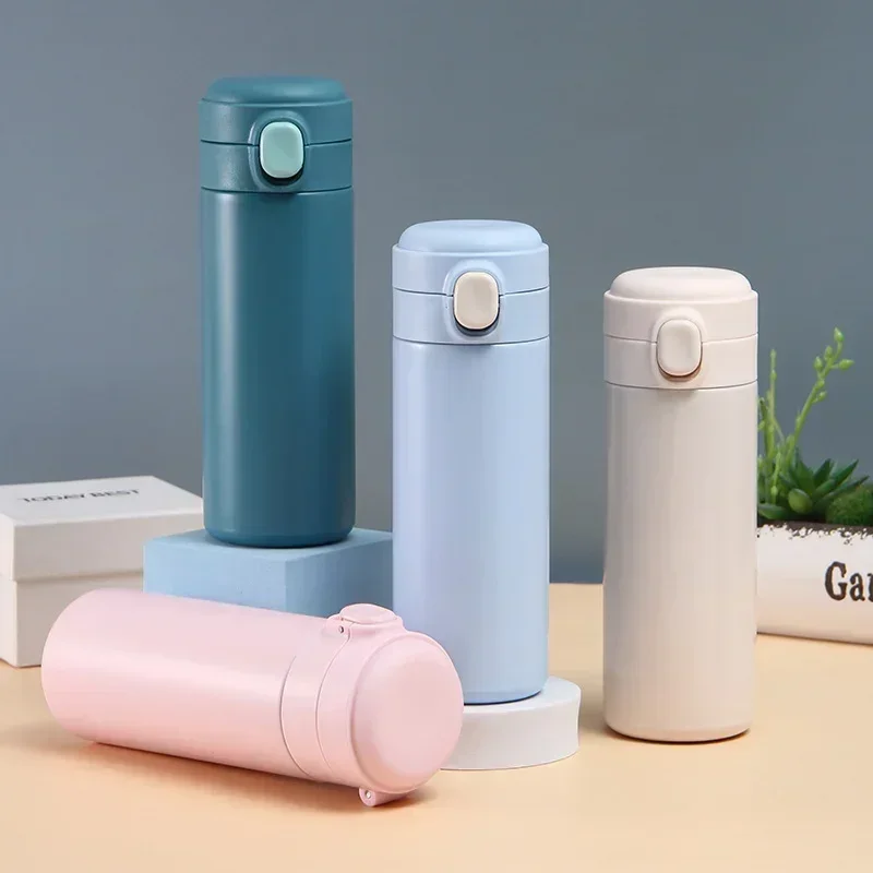 Smart Thermos becher Mini Edelstahl Thermoskanne tragbare auslaufs ichere Wasser becher mit Filter wasser Vakuum Tee Kaffee flasche Tasse