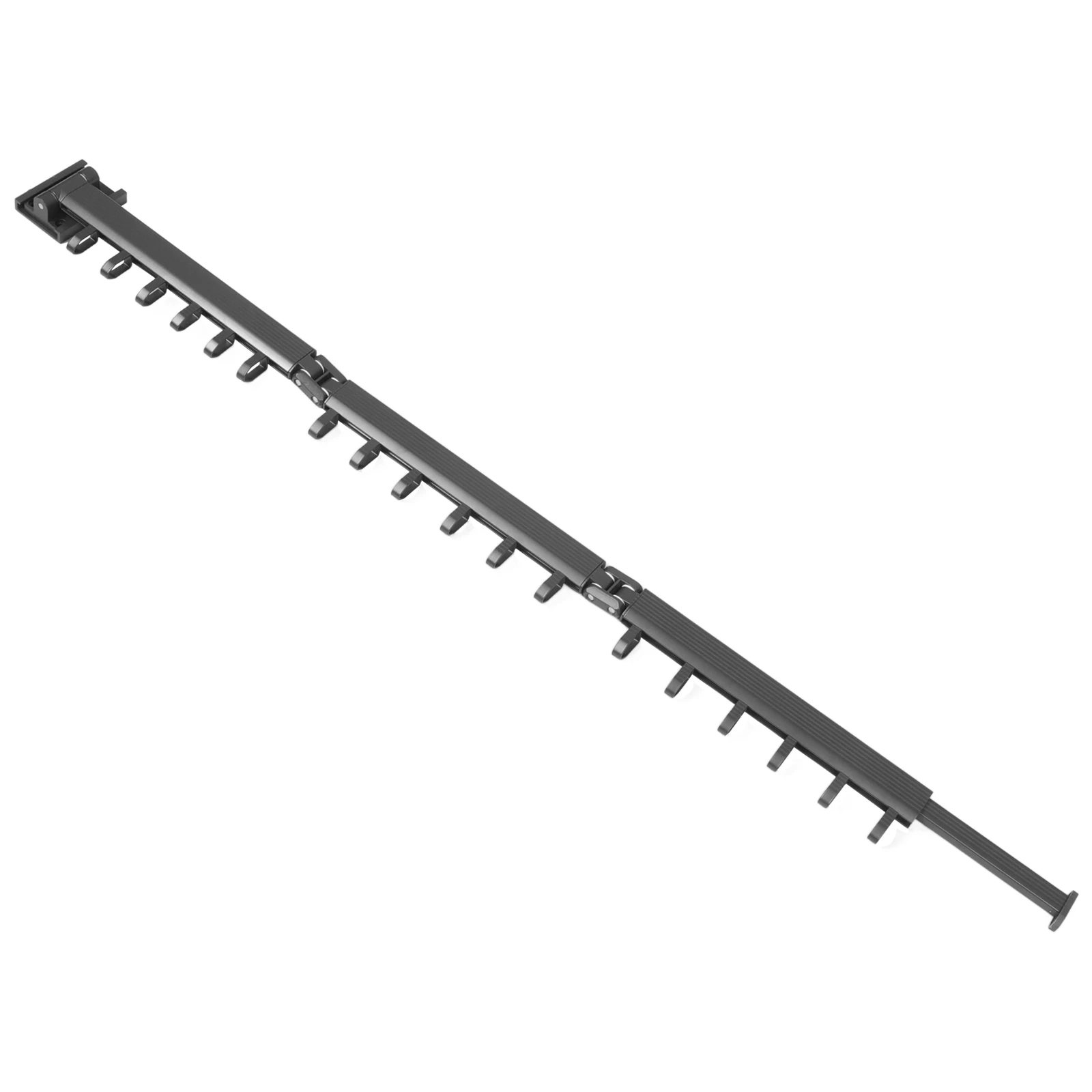 

Adjustable Retractable Clothes Drying Mounted Folding Laundry Hanger Space Saver For Balcony Bathroom Laundry Room