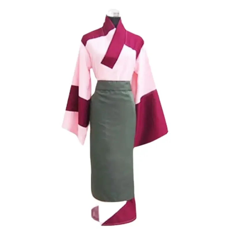 Unisex Anime Cos Sango costumi Cosplay Outfit Halloween Christmas Uniform taglia personalizzata