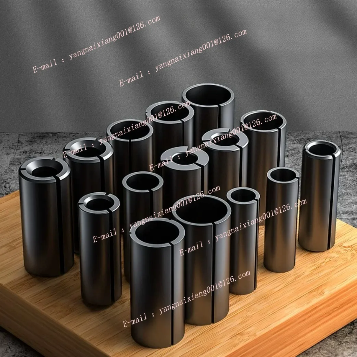 Collet Reducer Sleeve Engraving Machine Conversion Collet Reducing Sleeve 1/2 Milling Cutter Shank Clamp Trimming Machine Nut