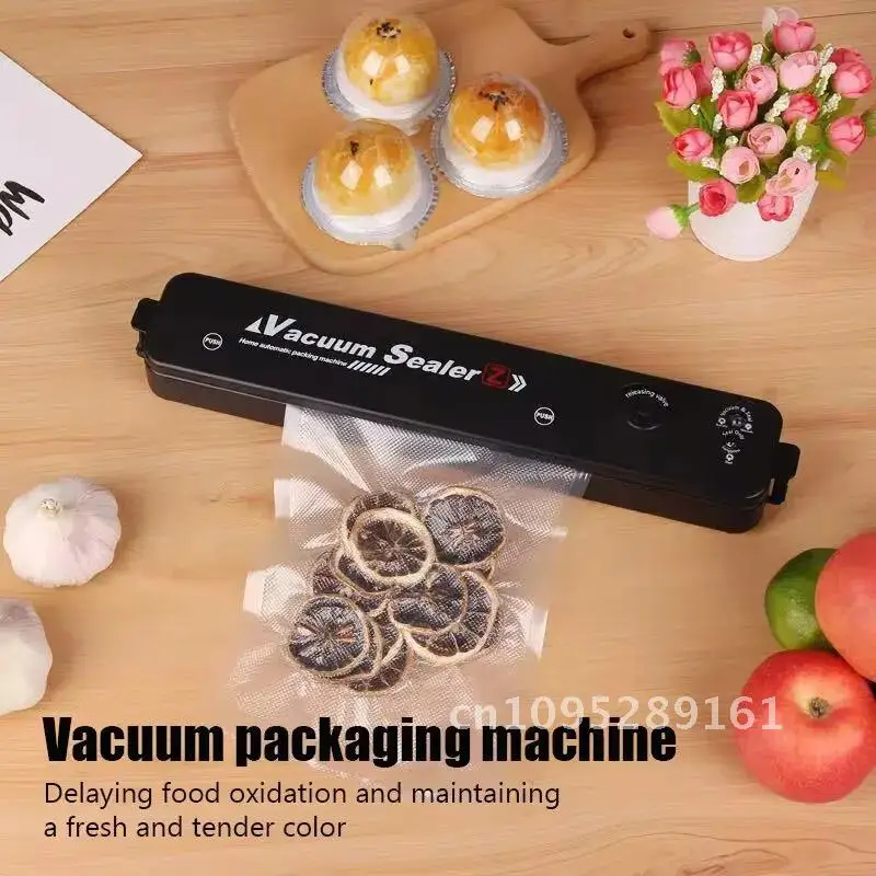 2024 NEW Food Vacuum Sealer Packaging Machine with Food Sealing bags Free 10pcs Vacuum Household Vacuum Kitchen