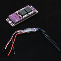 1PC 2-4S 40A 32-bit Brushless ESC AM32 Electronic Speed Regulator w 5V2A BEC Module for 1/18 1/24 SCX24 RC Crawler Car 1/16 Tank