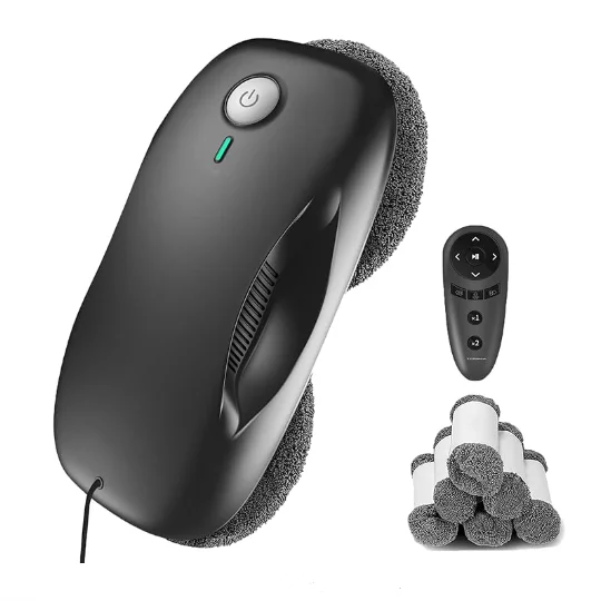 

Подробности продукта Робот для мытья окон W2, автоматическая уборка с интеллектуальным планированием пути, мощность всасывания 3800 Па