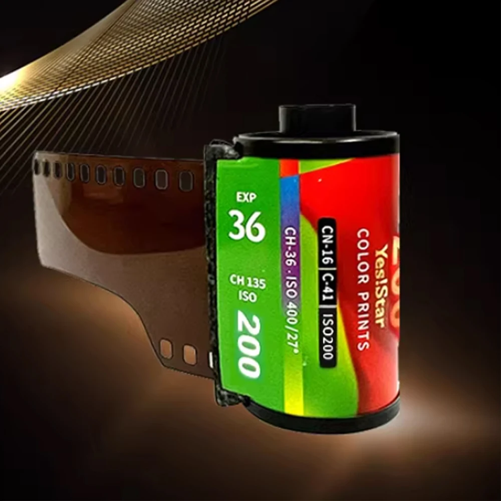 Superstar Yes! Star200/400 Color Film 135 Universal Type 35MM Color Negative Film (Shelf Life 2026)