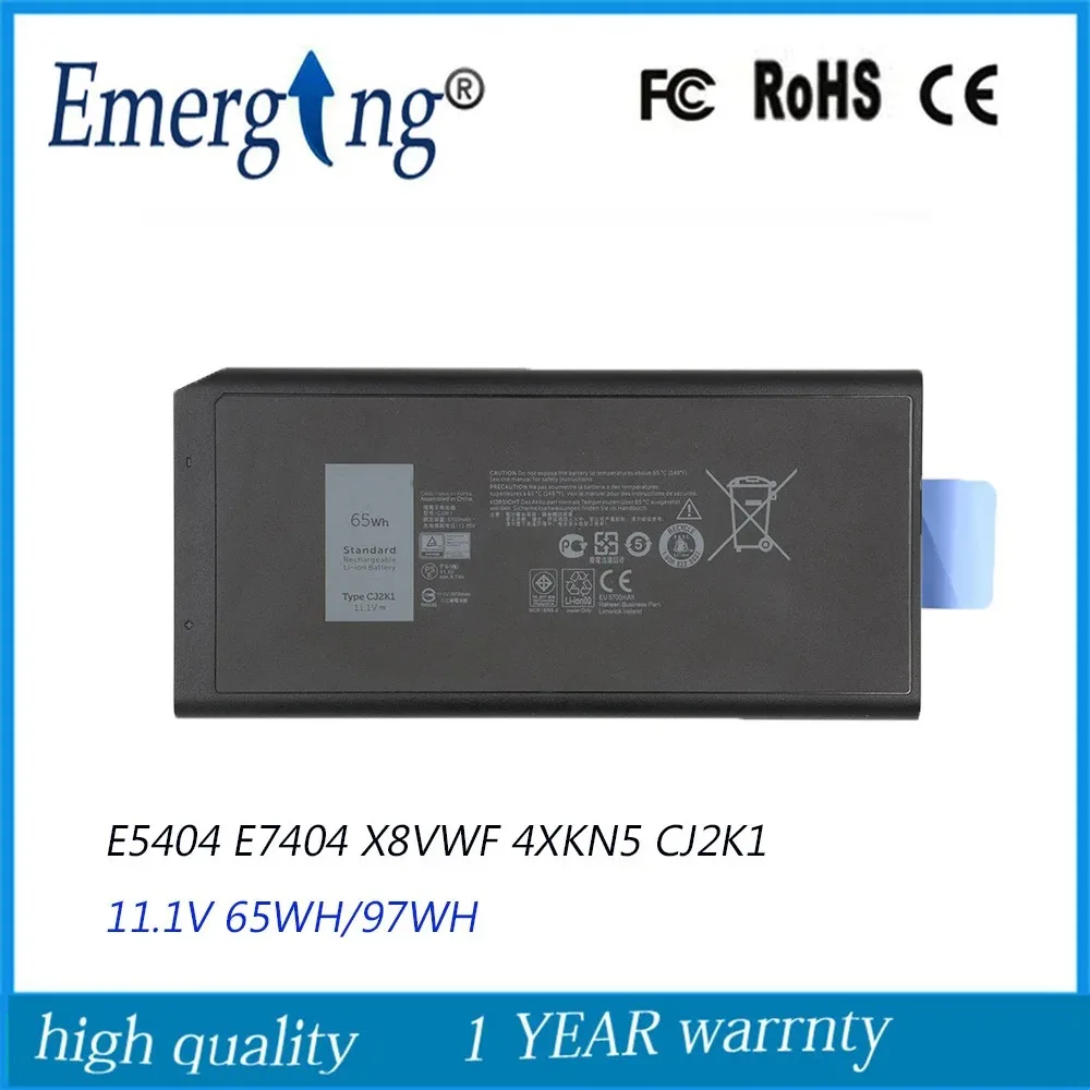 4XKN5 X8VWF P45G CJ2K1 Battery For Dell Latitude 14 Rugged 5404 5414 E5404 Extreme 7404 7414 E7404 Series