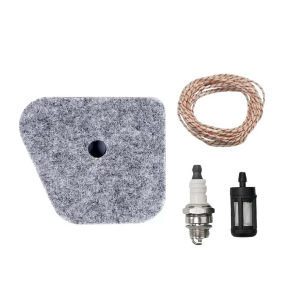 For FS130 String Trimmer Filter Trimmer Air Filter 4PCS Compatible Air Filter Parts Reliable Replacement Replacement Filters Set