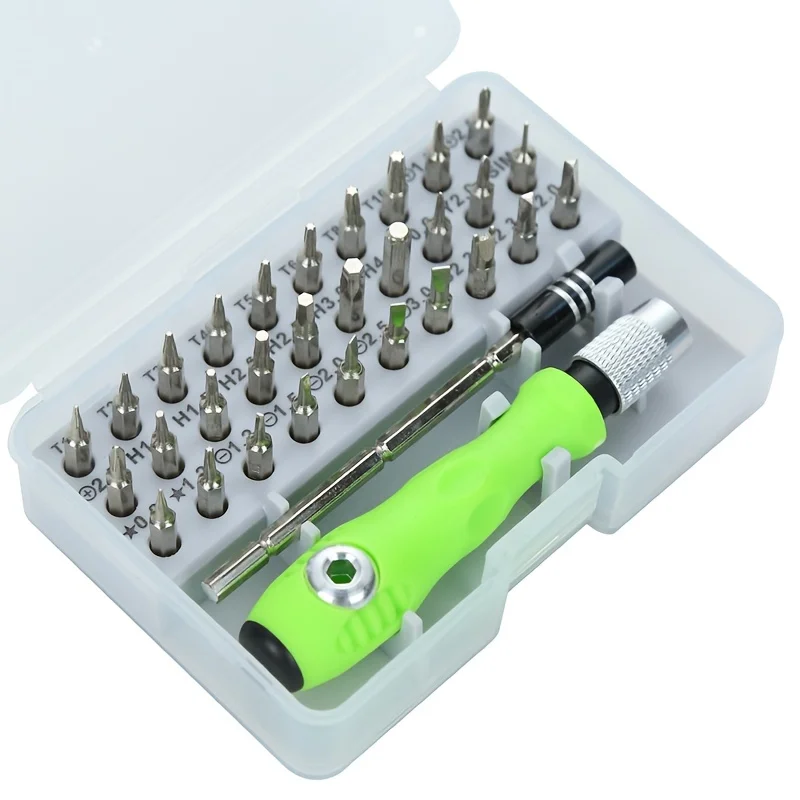 Multifunctional Screwdriver Combination Household Portable Cross Magnetic Precision Screwdriver Set Maintenance Tool