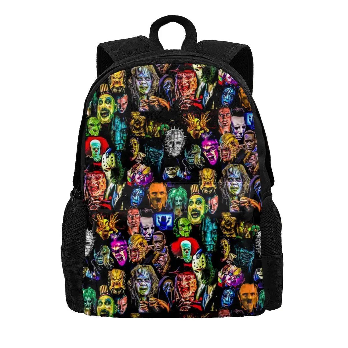 Horror Film Baddies Legends Backpacks Jason Voorhees Teenage Durable Style Backpack Polyester Jogging Bags