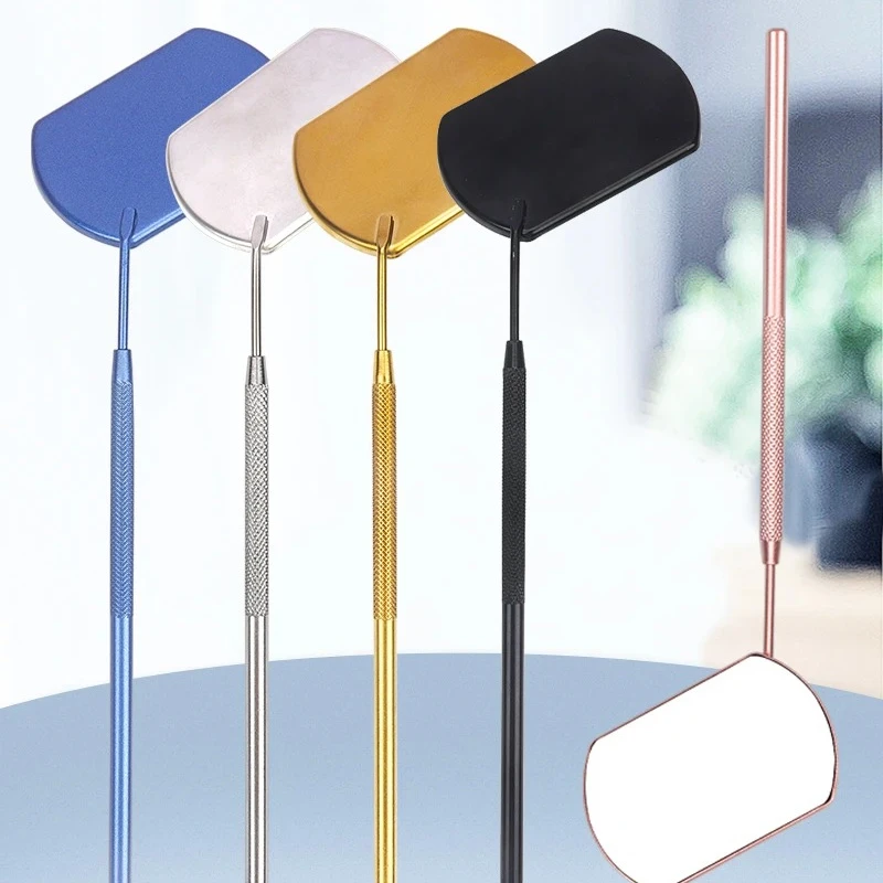 Multifunction Checking Mirror for Eyelash Extensions Makeup Foldable Dental Mouth Check Tools Grafting Lashes Supplies