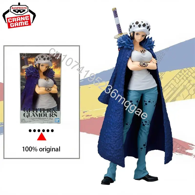 

В наличии оригинальный BANPRESTO One Piece GLITTER & GLAMOURS Trafalgar Law CHANGE ver фигурка аниме модель игрушки настольные украшения подарок