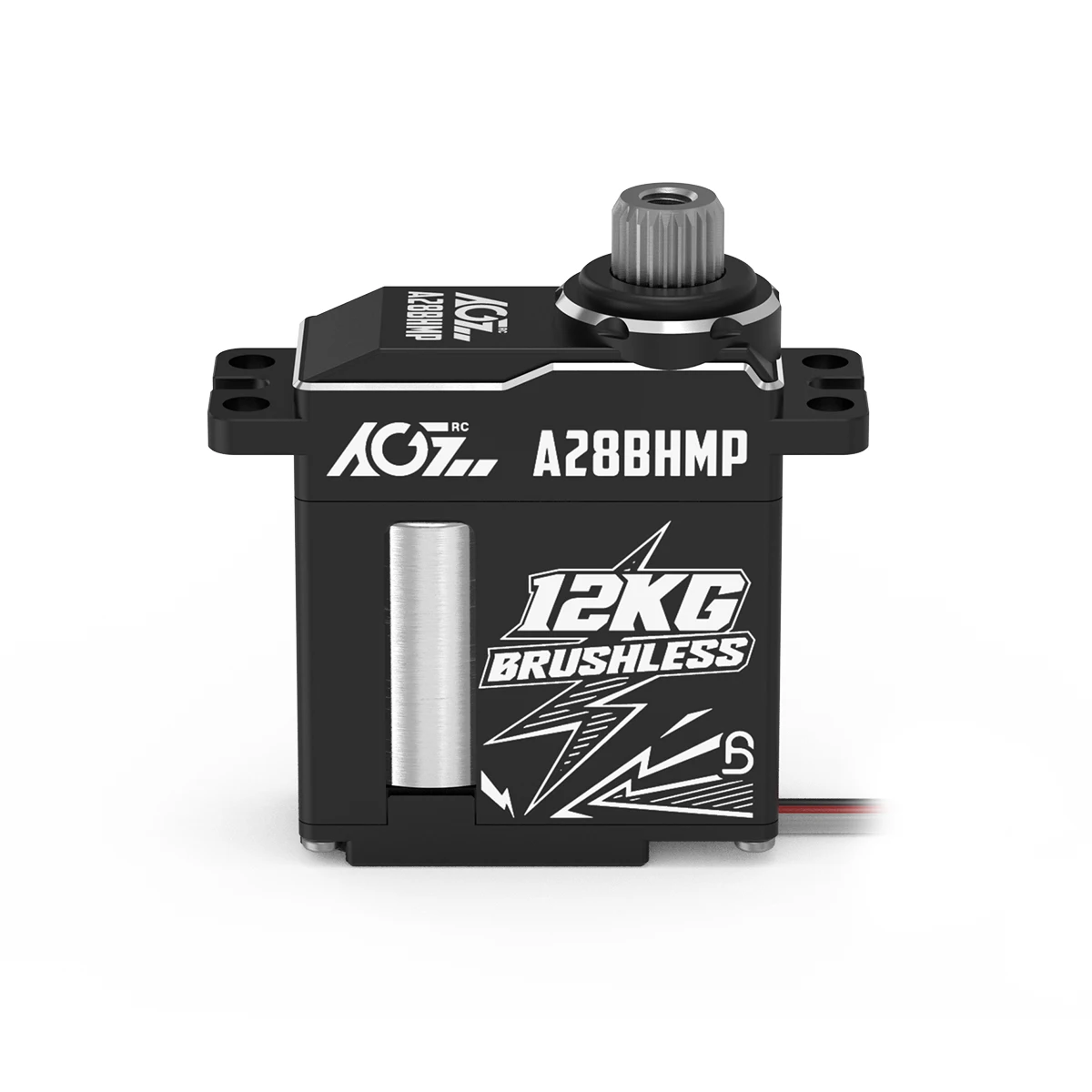 AGFRC A28BHMP 12KG High Torque Mini Servo with Dual-Exit Wire