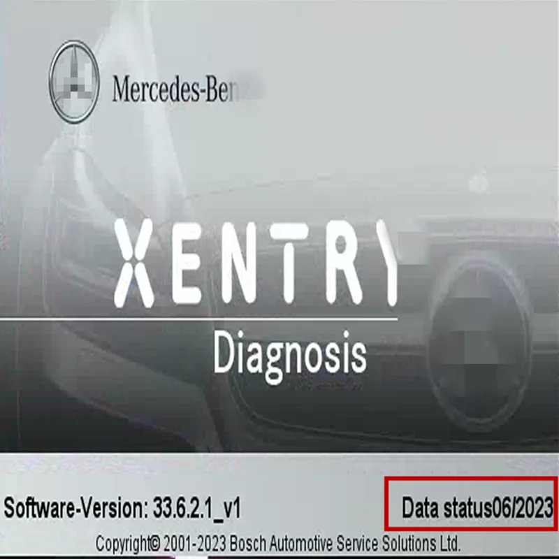 Newest version 2023.09 xentry software install and activation remotely can work with Diagnostic for C4/C5/C6 and openport 2.0