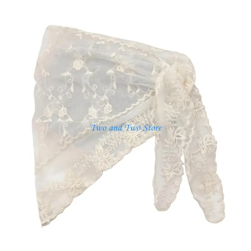 HX6F Modern Lace Waist Tie Soft Breathable Lace Waist Sash For Women Multifunctional