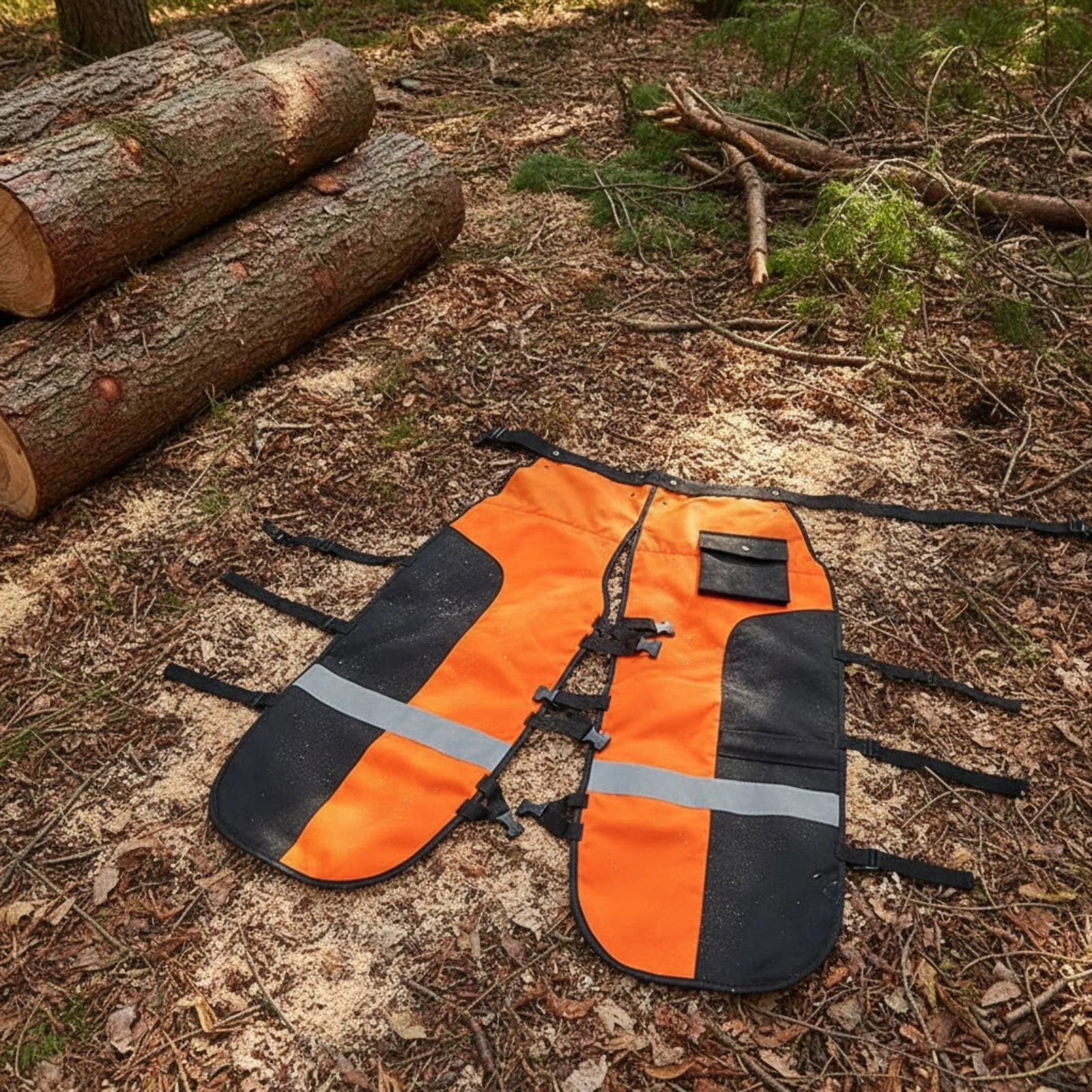 Kettingzaagbeschermers met zak - Chainsaw Safety Chaps recensie en prijs