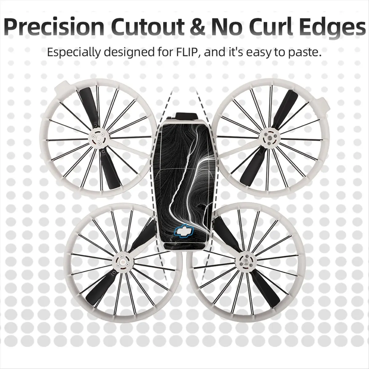 Super Sale Sticker Set for DJI Flip RC 2 Colorful Decorative Stickers Anti-Scrach Protective Flim for DJI Flip Accessories B