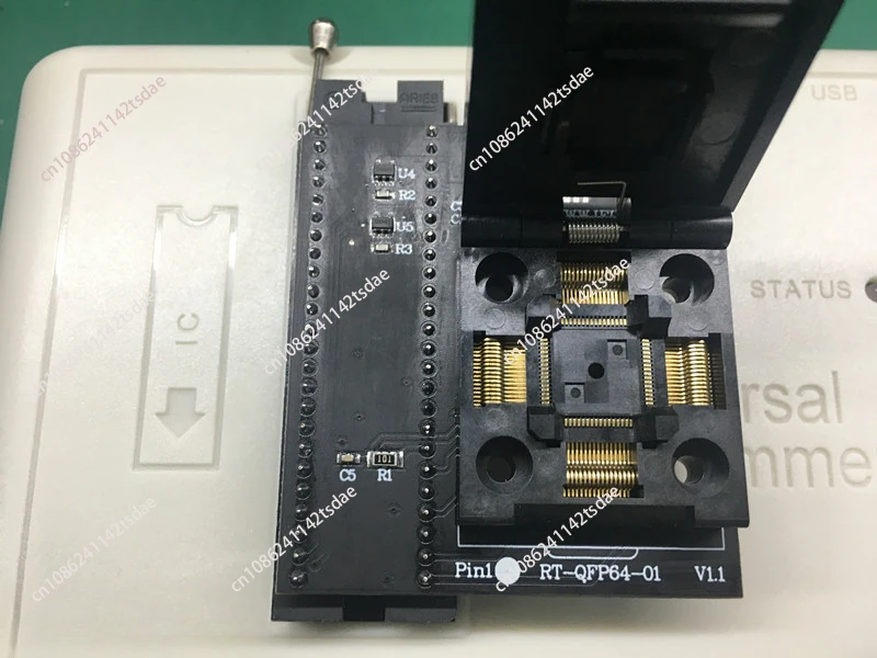 

Flip Seat Variable Frequency Air Conditioning MCU IRMCK341_ 343_ 311 Adapter Seat RT-QFP64-01