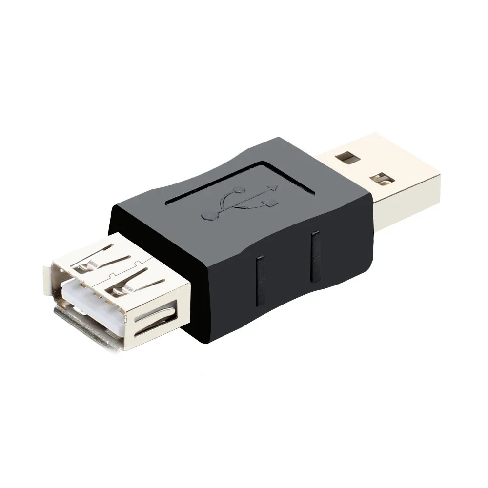 USB2.0 AM male to AF female adapter USB male to male adapter extension head USB female to female conversion cable