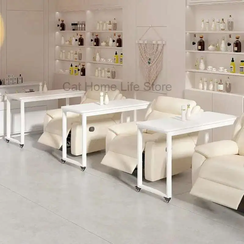 

Mesa Para Nail Designer De Unhas Economic Portable Manicure Table Foldable Reconstruction Salon Chair Cheap Simple Desk Nails