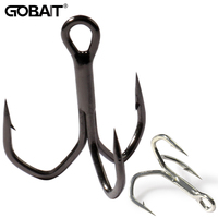 20PCS Treble Hooks 2#-12# Fishhooks Angle Barbed Sharp High Strength Nickel Antirust Sea Pesca Lure Fishing Tackle Fish Hook