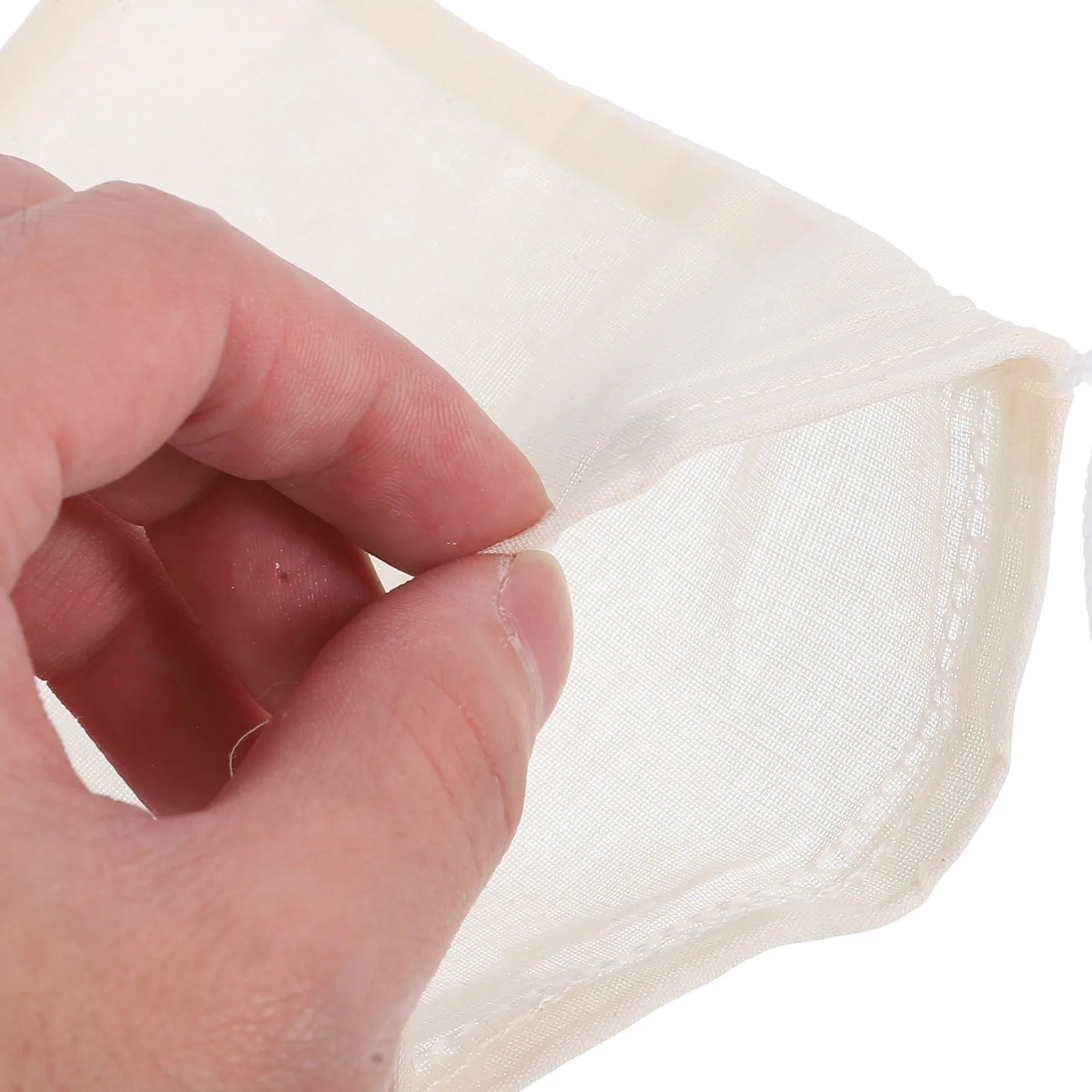 

50Pcs Thickened Cotton Drawstring Filter Bags Soup Stew Seasoning Tea Infuser Strainer Pouches Soup Filter Bag