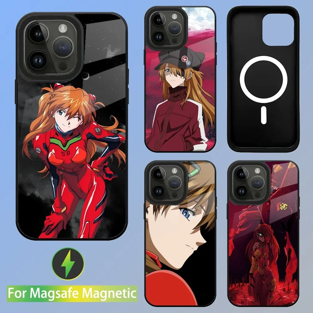 A-AsukaS Anime S-Soryu Phone Case For iPhone 16,15,14,13,12,11,Plus,Pro,Max Mini Magsafe Magnetic Wireless Charging